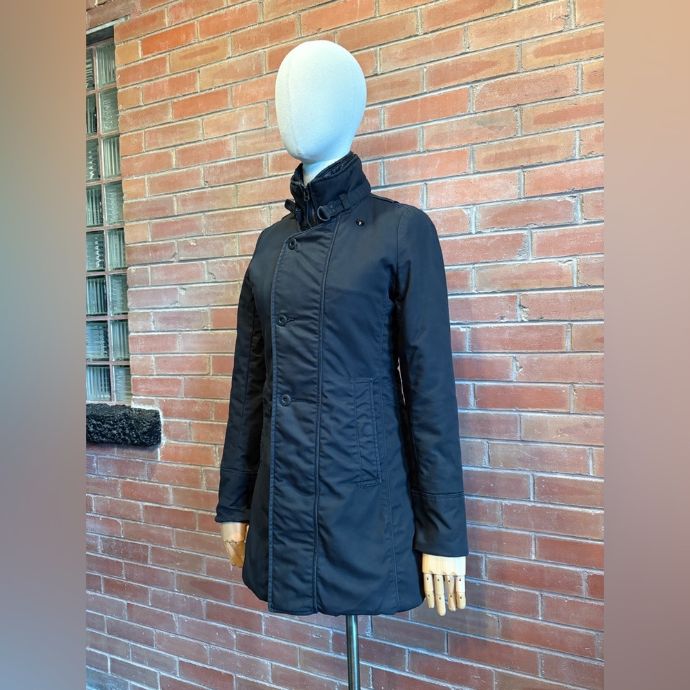 G-Star Women's Black Winter Trench Coat XS